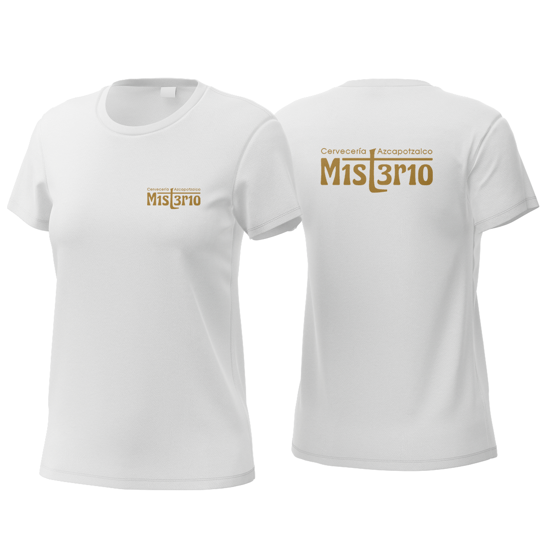 Playera Blanca El misterio de Azcapotzalco