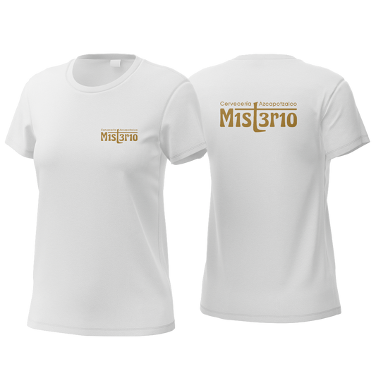 Playera Blanca El misterio de Azcapotzalco