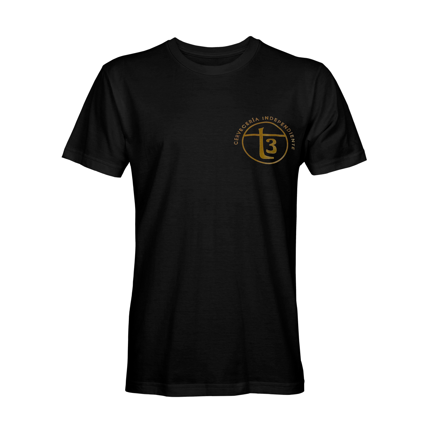 Playera Hombre Golden Black
