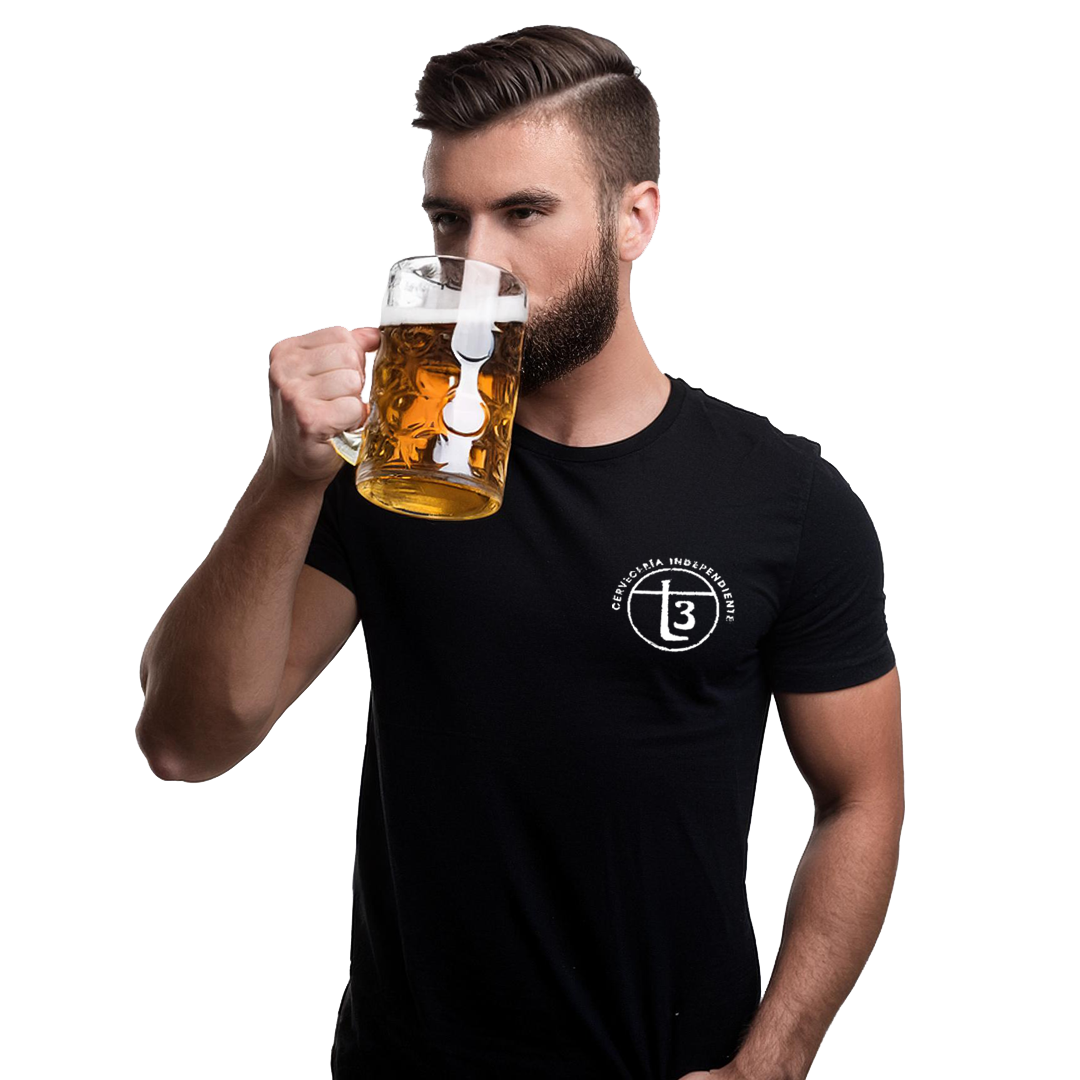 Playera Hombre Paradise Black