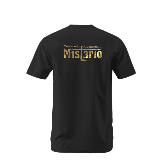 Playera Hombre Golden Black